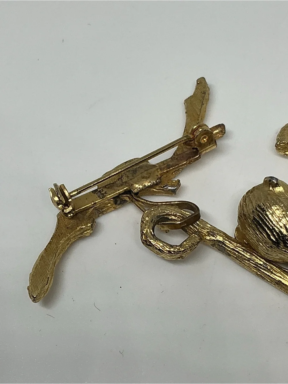 Vintage Adorable Pan Articulated Monkey Brooch